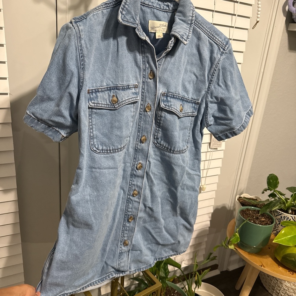 Universal Thread Blue Denim Dress